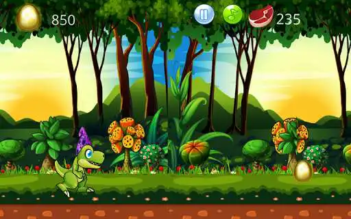 Play Kids Game -  Dino  Running Adventure  and enjoy Kids Game -  Dino  Running Adventure with UptoPlay