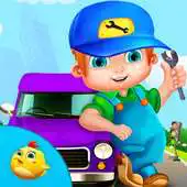 Free play online Kids Garage Wheels  Vehicles APK