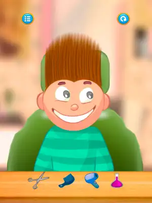 Play kids hair salon  Kids hair cut