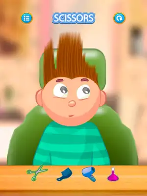 Play kids hair salon  Kids hair cut