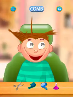 Play kids hair salon  Kids hair cut