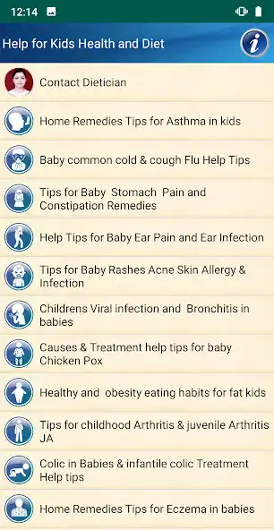 Play Kids Health and Diet Help  and enjoy Kids Health and Diet Help with UptoPlay