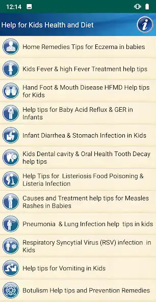 Play Kids Health and Diet Help as an online game Kids Health and Diet Help with UptoPlay