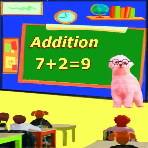 Play Kids learn addition: speak answers: Archer teaches  and enjoy Kids learn addition: speak answers: Archer teaches with UptoPlay