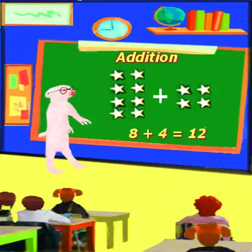 Play Kids learn addition: speak answers: Archer teaches as an online game Kids learn addition: speak answers: Archer teaches with UptoPlay