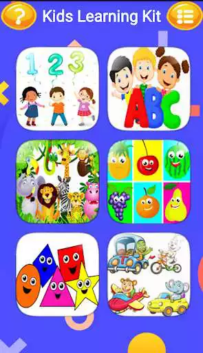 Play Kids Learning - ABC,123, Animals, Shapes, Fruits Play Kids Learning - ABC,123, Animals, Shapes, Fruits