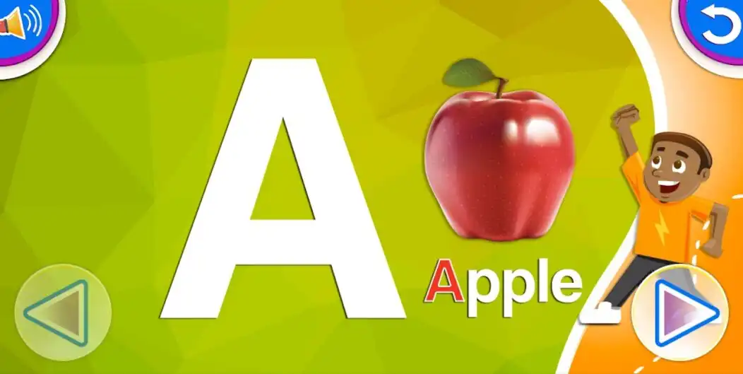 Play Kids Learning ABC as an online game Kids Learning ABC with UptoPlay