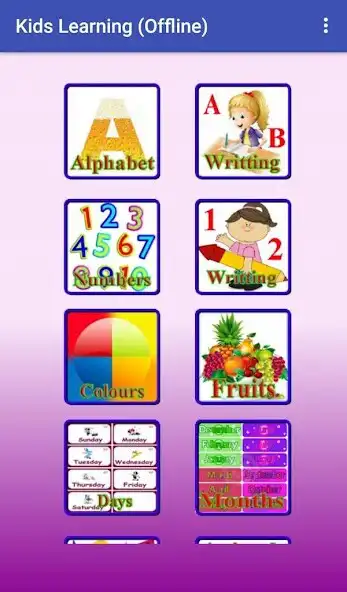 Play Kids Learning (Offline)  and enjoy Kids Learning (Offline) with UptoPlay