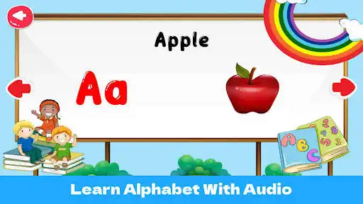 Play Kids Learning Zone - Alphabets, Numbers & Rhymes  and enjoy Kids Learning Zone - Alphabets, Numbers & Rhymes with UptoPlay
