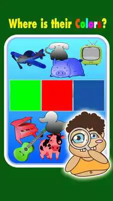 Play kids learning zoo animal with 4 in 1 puzzle games