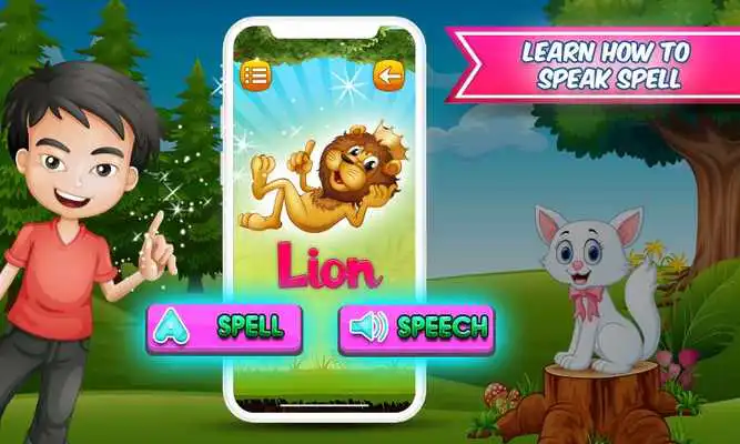 Play Kids : Learn to speech and spell