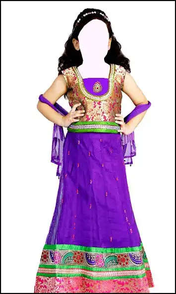 Play Kids Lehenga Choli Dress  and enjoy Kids Lehenga Choli Dress with UptoPlay