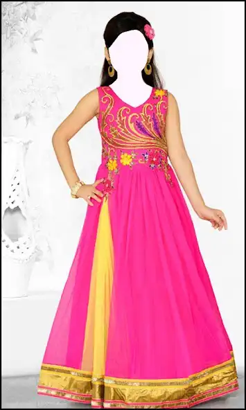 Play Kids Lehenga Choli Dress as an online game Kids Lehenga Choli Dress with UptoPlay