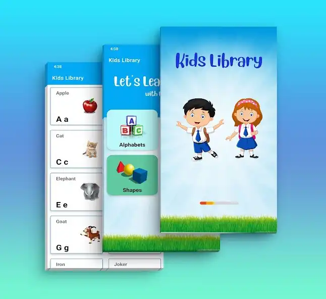 Play Kids Library: PreSchool English Learning  and enjoy Kids Library: PreSchool English Learning with UptoPlay