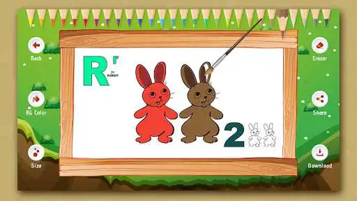 Play Kids Magic Draw Paints - MiniColor as an online game Kids Magic Draw Paints - MiniColor with UptoPlay