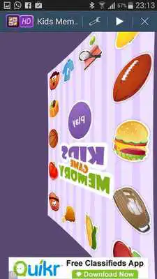 Play Kids Memory Booster Game Play Kids Memory Booster Game