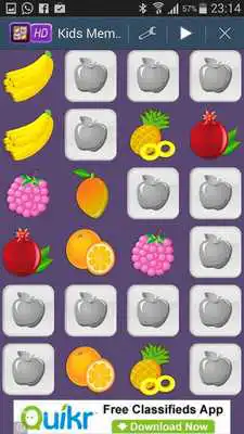 Play Kids Memory Booster Game Play Kids Memory Booster Game
