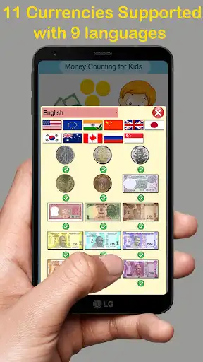 Play Kids Money Counting as an online game Kids Money Counting with UptoPlay