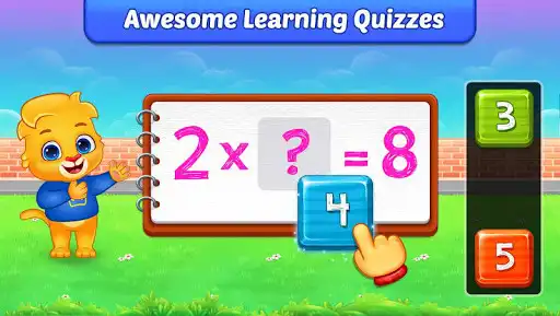 Play Kids Multiplication Math Games as an online game Kids Multiplication Math Games with UptoPlay