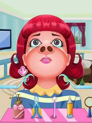 Play kids Nose Surgery Games