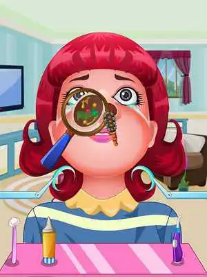 Play kids Nose Surgery Games