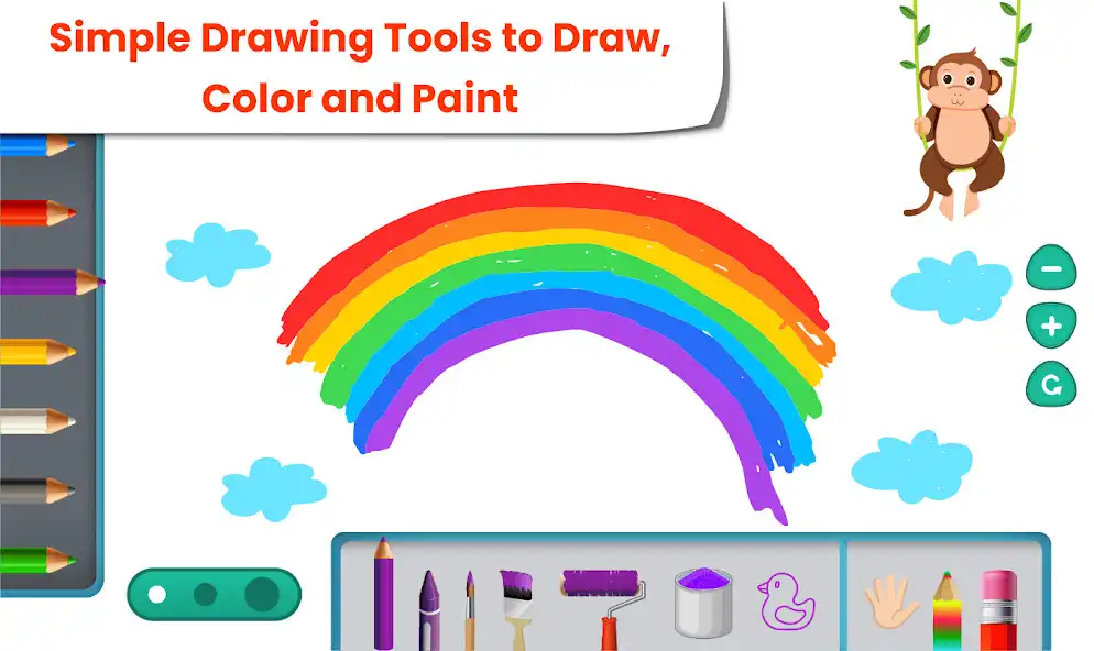 Play Kids Painting and Drawing as an online game Kids Painting and Drawing with UptoPlay