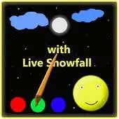 Free play online Kids Paint on Black Whiteboard APK