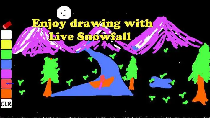 Play Kids Paint on Black Whiteboard