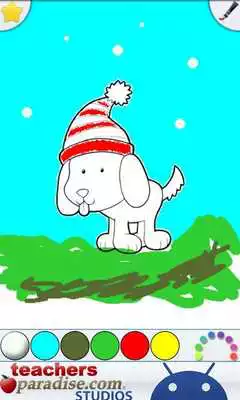 Play Kids Pets Coloring Book Game