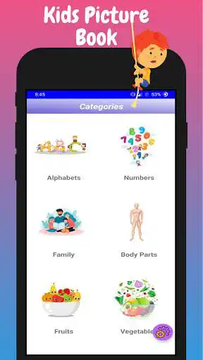 Play Kids Picture Book and Spelling Learner as an online game Kids Picture Book and Spelling Learner with UptoPlay