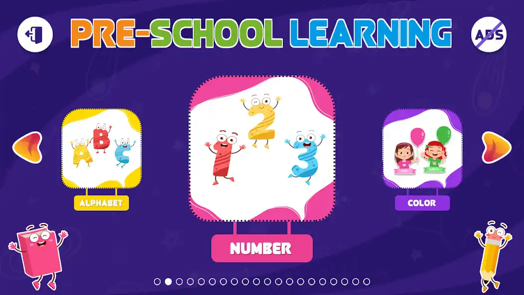 Play Kids Preschool - ABC, Number, Color  Spelling  and enjoy Kids Preschool - ABC, Number, Color  Spelling with UptoPlay