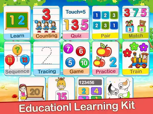 Play Kids Preschool Learning Games as an online game Kids Preschool Learning Games with UptoPlay