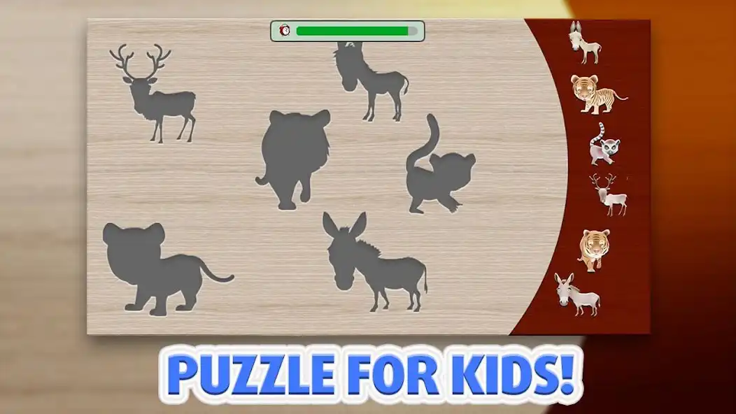 Play Kids puzzle - Animals  and enjoy Kids puzzle - Animals with UptoPlay