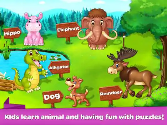 Play Kids Puzzles - Learning Game Baby Puzzles
