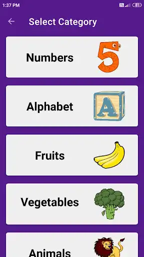 Play Kids Quiz and Learning as an online game Kids Quiz and Learning with UptoPlay