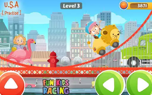 Play Kids racing game - fun game  and enjoy Kids racing game - fun game with UptoPlay