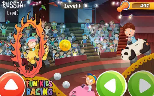 Play Kids racing game - fun game as an online game Kids racing game - fun game with UptoPlay