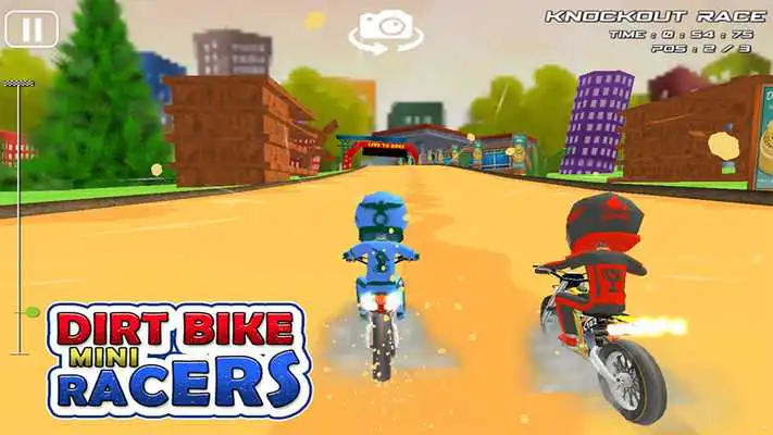 Play Kids Racing Mini Bike - 3D Boys Dirt Bike race Fun