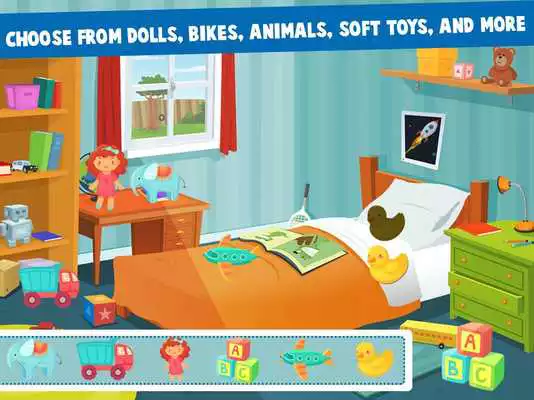 Play Kids Room Hidden Objects - Preschool Education