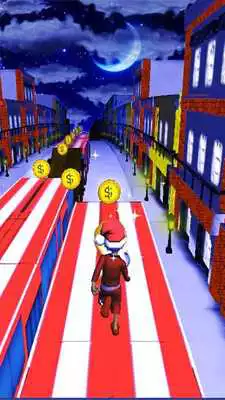 Play Kids Santa Run - Subway Runner