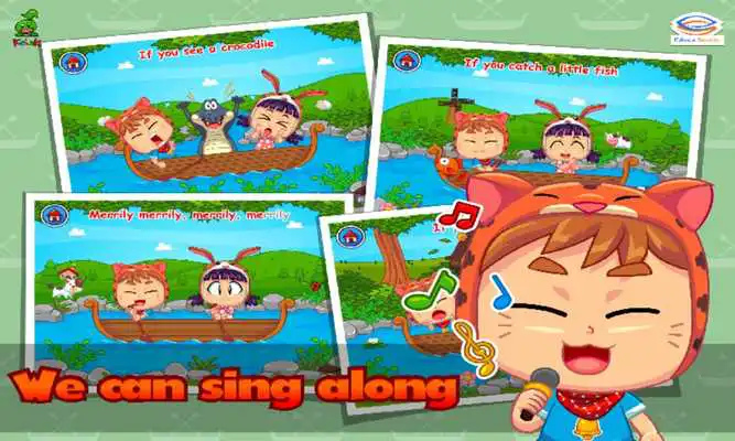 Play Kids Song: Row Your Boat
