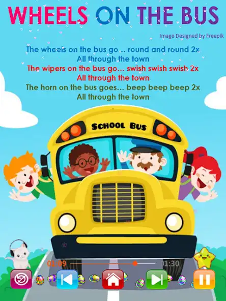 Play Kids Songs - Offline Nursery Rhymes  Baby Songs as an online game Kids Songs - Offline Nursery Rhymes  Baby Songs with UptoPlay