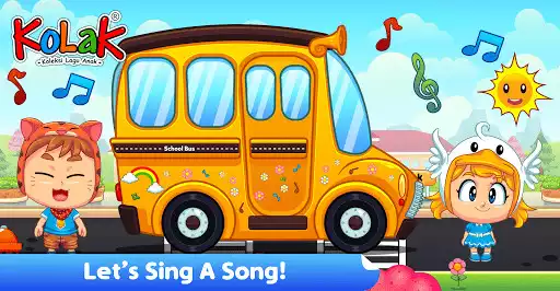 Play Kids Song: Wheel On The Bus