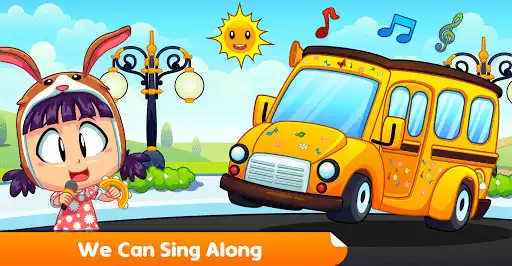 Play Kids Song: Wheel On The Bus