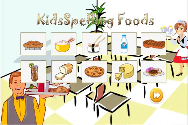 Play Kids Spelling Food