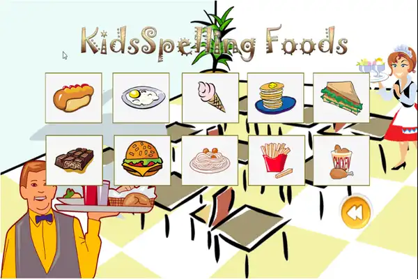 Play Kids Spelling Food