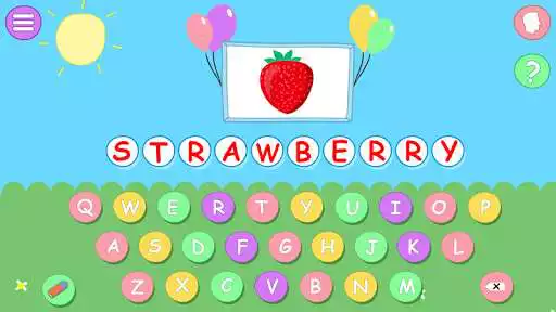 Kids Spelling Learning Preschool Educational Game online game with UptoPlay