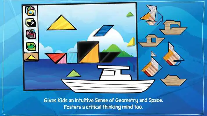 Play Kids Tangram Puzzles: Ships