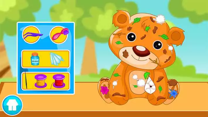 Play Kids toys repairing hospital