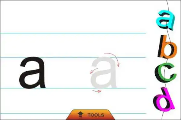 Play Kids Trace abc Small Letters